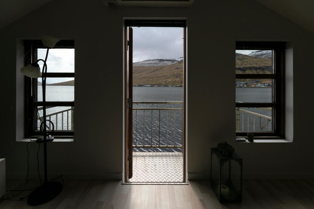 Вилла The Boathouse Streymnes Экстерьер фото
