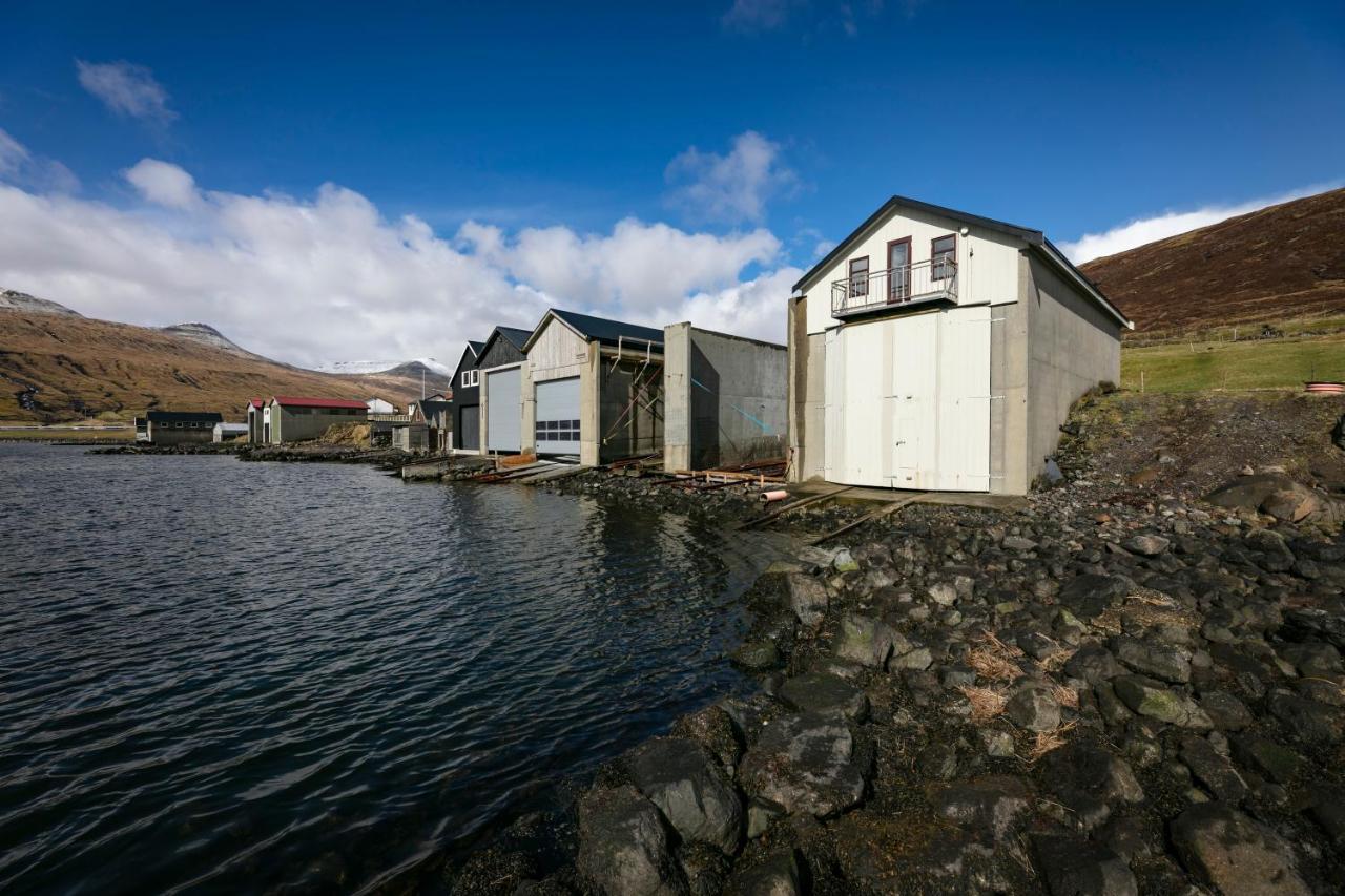 Вилла The Boathouse Streymnes Экстерьер фото